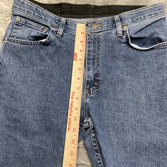 Lee Riders by Lee Comfort Flex Relaxed Jeans Men's Size 32x32 Blue Denim - Picture 4 of 10